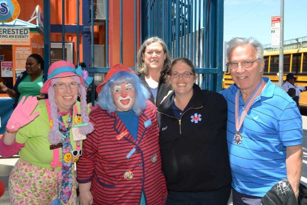 Community Mayors volunteer entertainers at special event