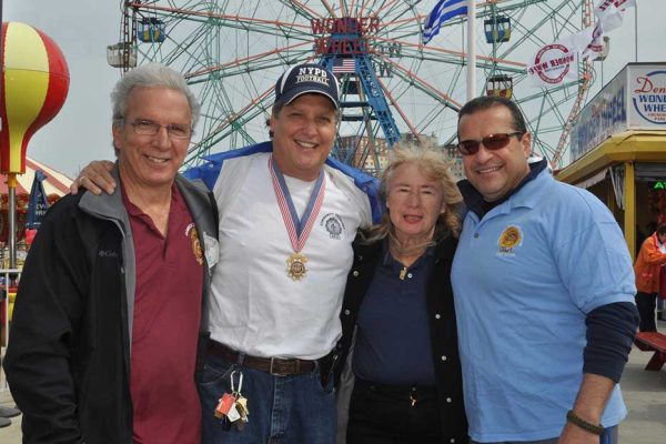 Group of Community Mayors at Deno's Wonder Wheel